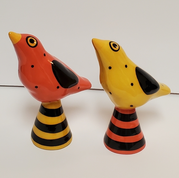 Alison Palmer Bird Salt Pepper Shakers - Picture 2 of 10